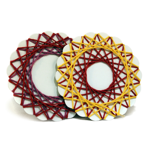 Scalloped Circle String Art