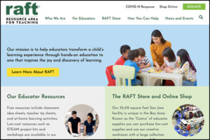 New RAFT home page
