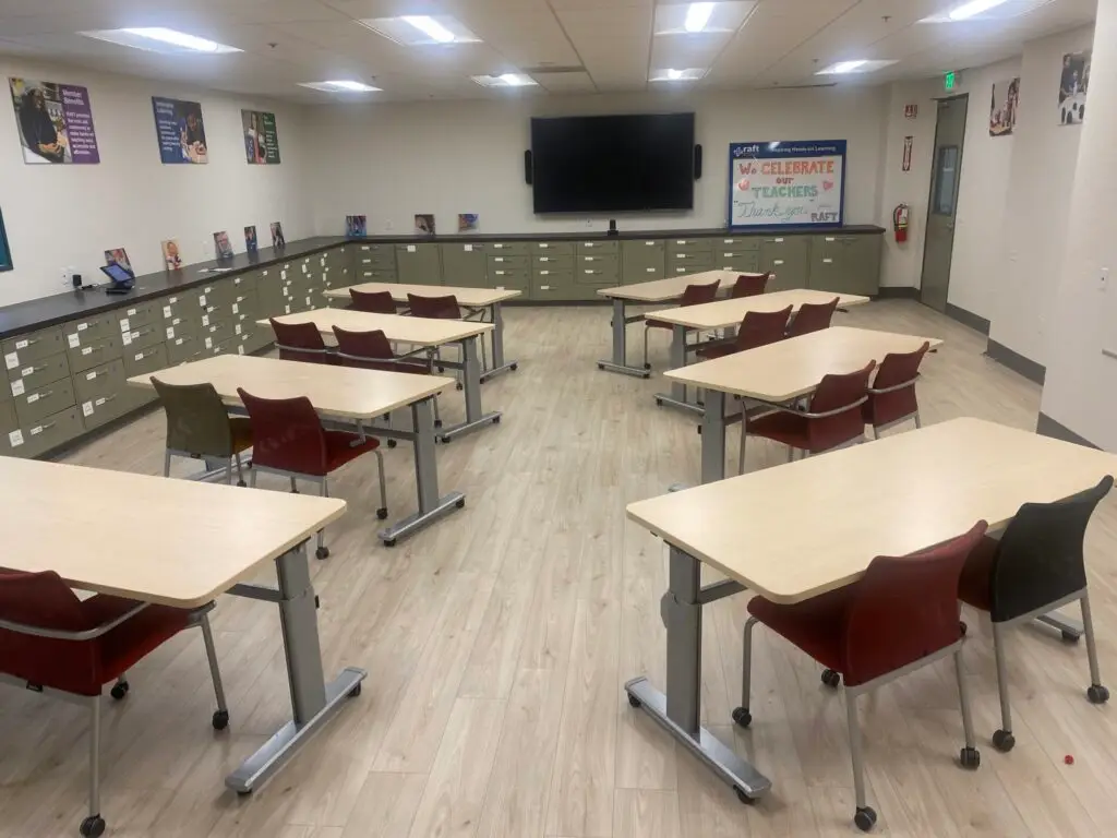 Herringbone seating arrangement