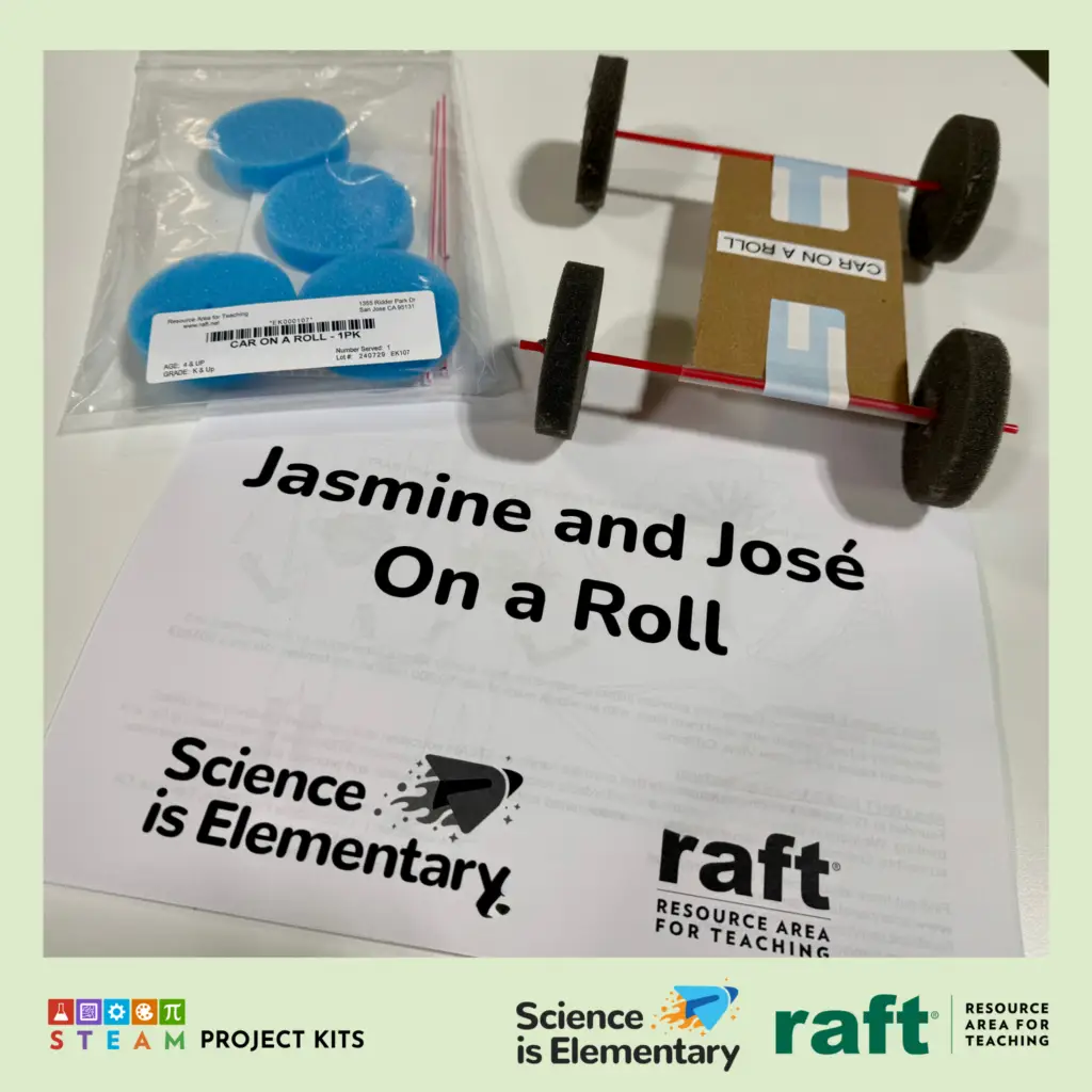 Jasmine and Jose On a Roll kit contents